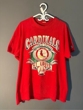 🔥 💵 ANY 3 PIECES for 20!
LOGO 7 St. Louis Cardinals Red Graphic Tee with Green